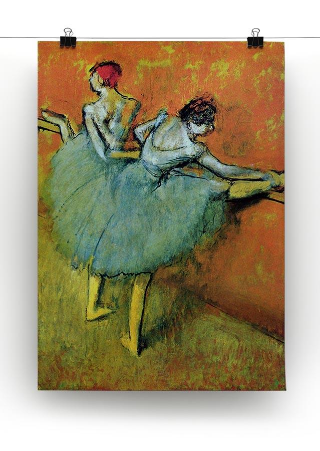 Dancers at the bar 1 by Degas Canvas Print or Poster - Canvas Art Rocks - 2