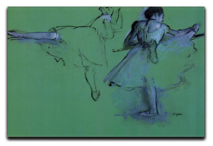 Dancers at the bar 2 by Degas Canvas Print or Poster - Canvas Art Rocks - 1