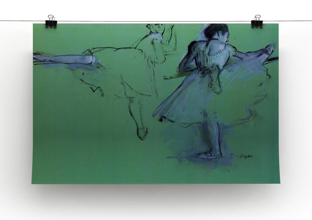 Dancers at the bar 2 by Degas Canvas Print or Poster - Canvas Art Rocks - 2