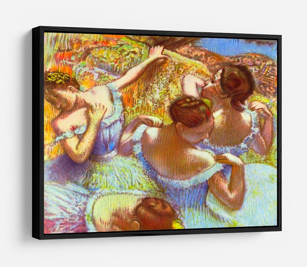 Dancers in blue by Degas HD Metal Print - Canvas Art Rocks - 6