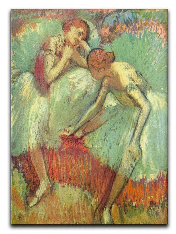 Dancers in green by Degas Canvas Print or Poster - Canvas Art Rocks - 1