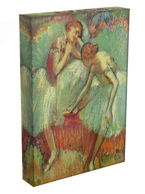 Dancers in green by Degas Canvas Print or Poster - Canvas Art Rocks - 3