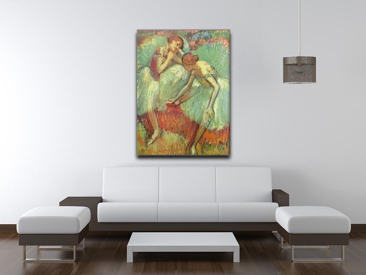 Dancers in green by Degas Canvas Print or Poster - Canvas Art Rocks - 4