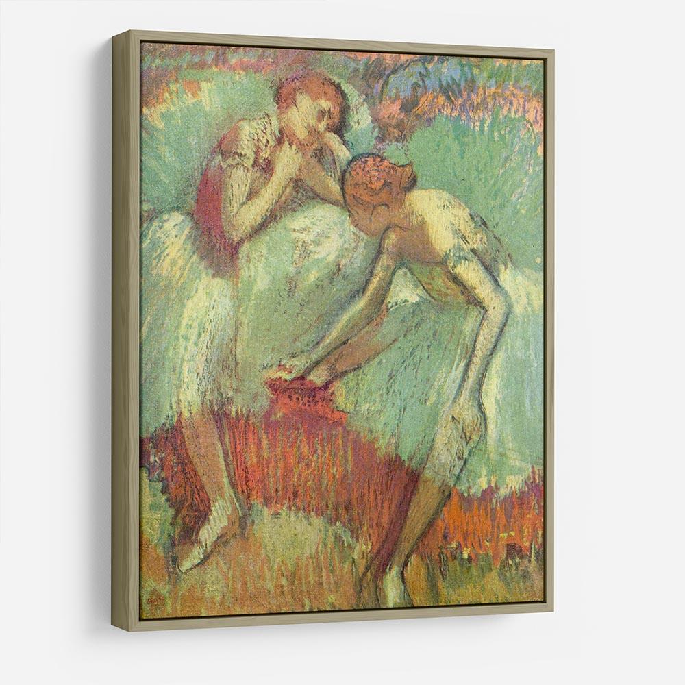 Dancers in green by Degas HD Metal Print - Canvas Art Rocks - 8