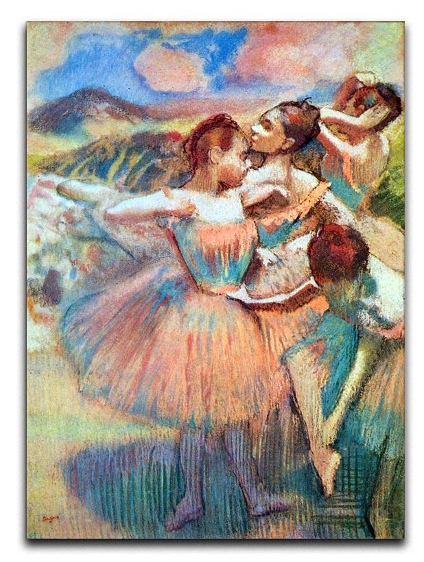 Dancers in the landscape by Degas Canvas Print or Poster - Canvas Art Rocks - 1