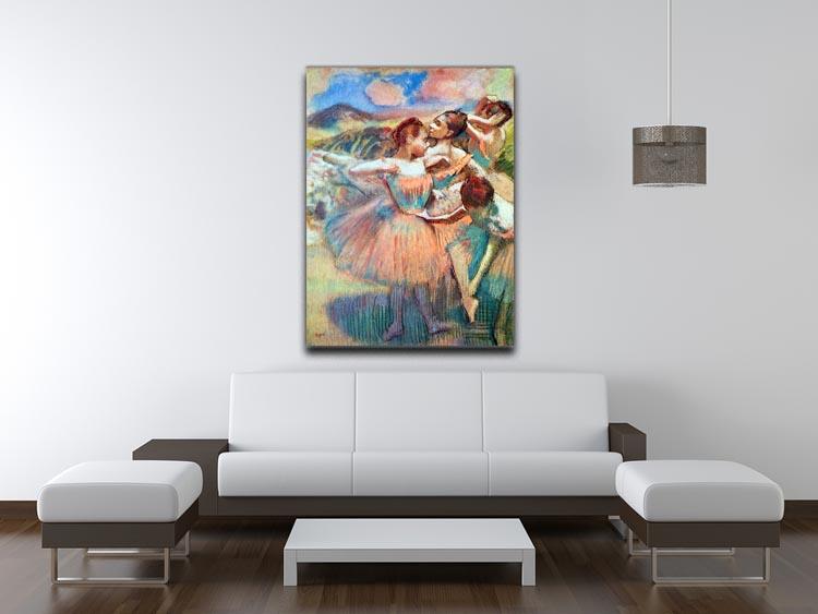 Dancers in the landscape by Degas Canvas Print or Poster - Canvas Art Rocks - 4