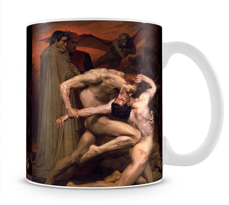 Dante And Virgil In Hell By Bouguereau Mug - Canvas Art Rocks - 1