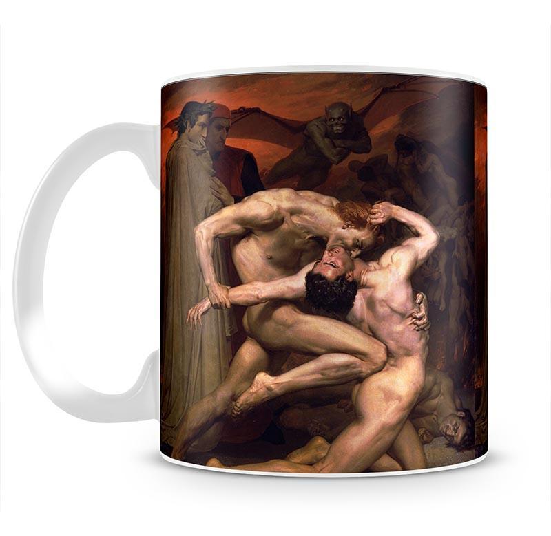 Dante And Virgil In Hell By Bouguereau Mug - Canvas Art Rocks - 2