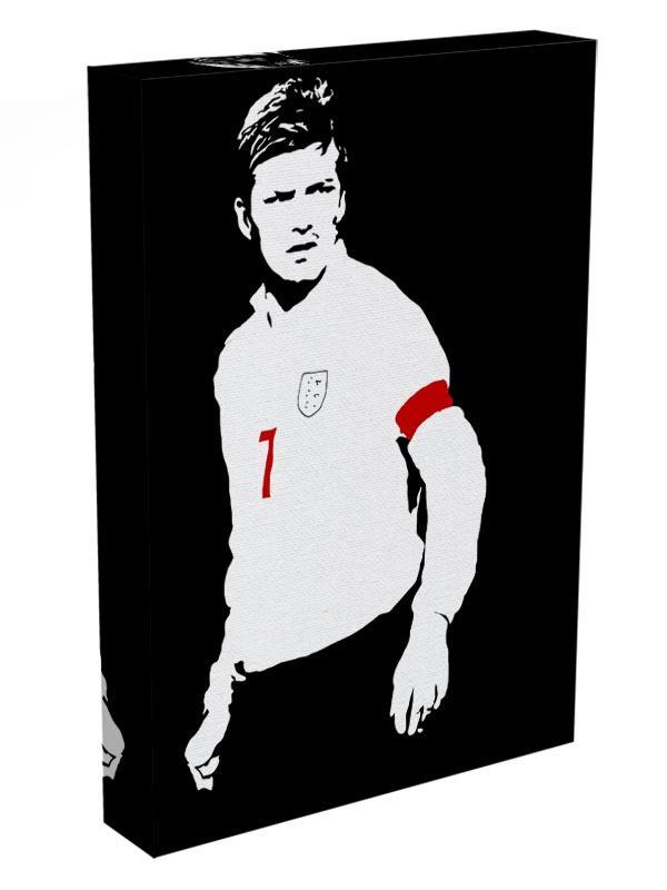David Beckham Black And White Canvas Print or Poster - Canvas Art Rocks - 3