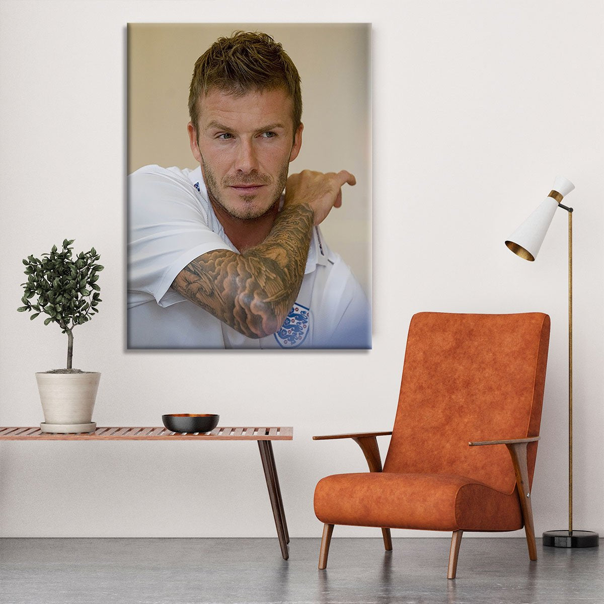 David Beckham Canvas Print or Poster