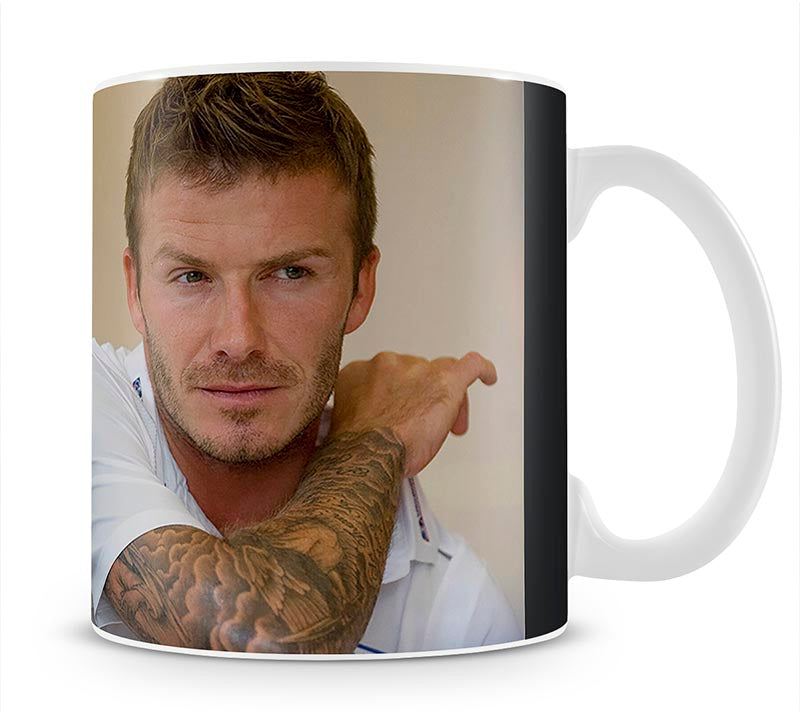 David Beckham Mug - Canvas Art Rocks - 1