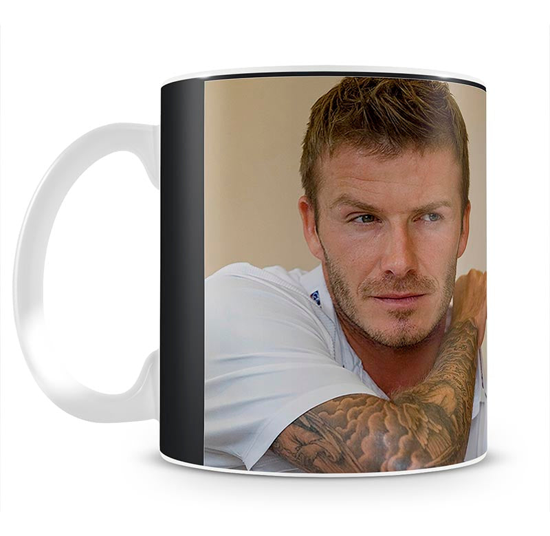 David Beckham Mug - Canvas Art Rocks - 1