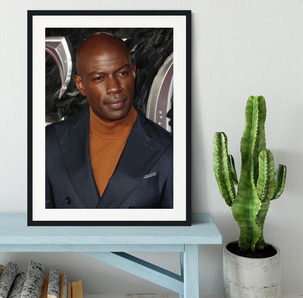 David Gyasi Framed Print - Canvas Art Rocks - 1