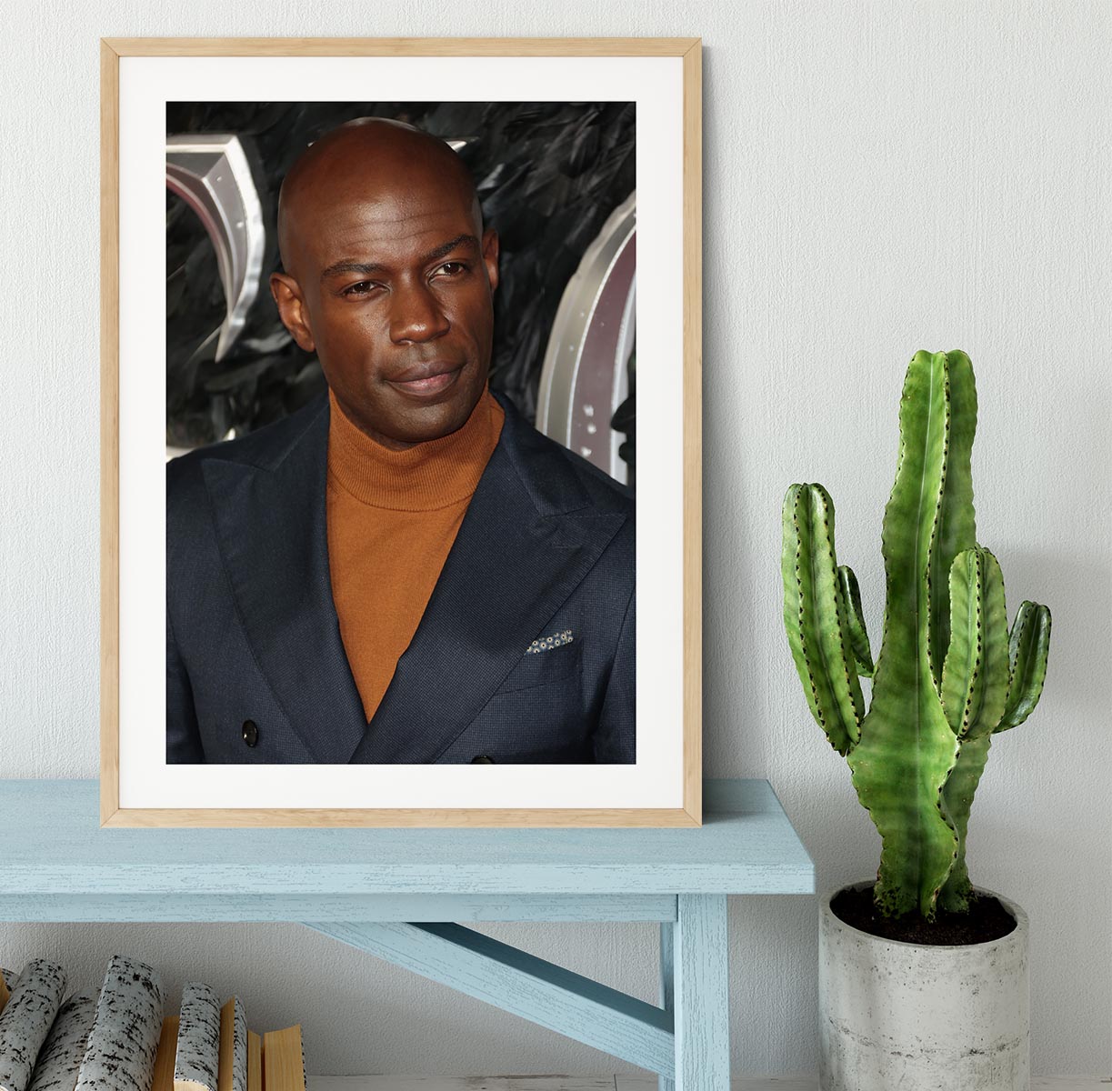 David Gyasi Framed Print - Canvas Art Rocks - 3