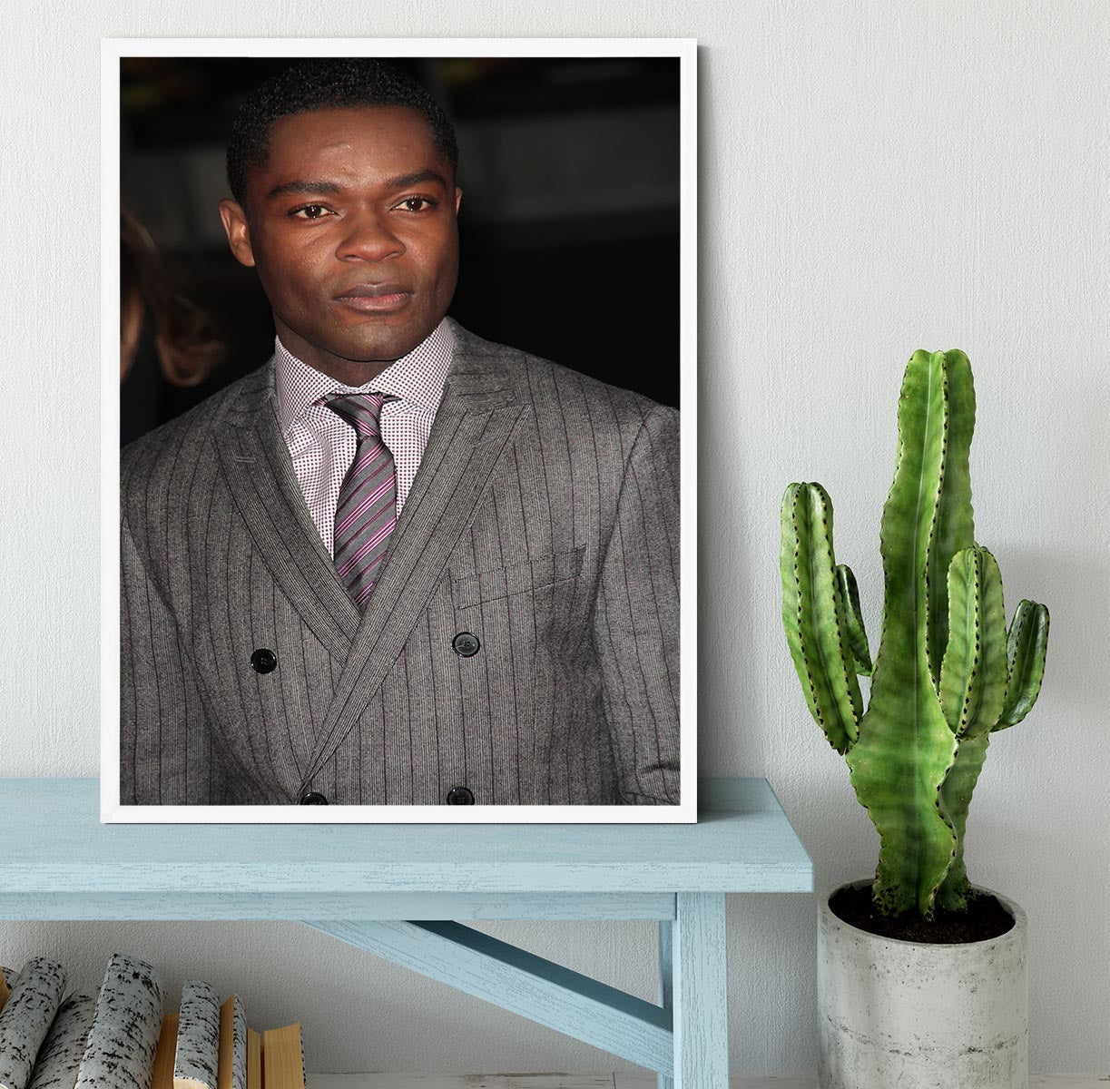 David Oyelowo Framed Print - Canvas Art Rocks -6