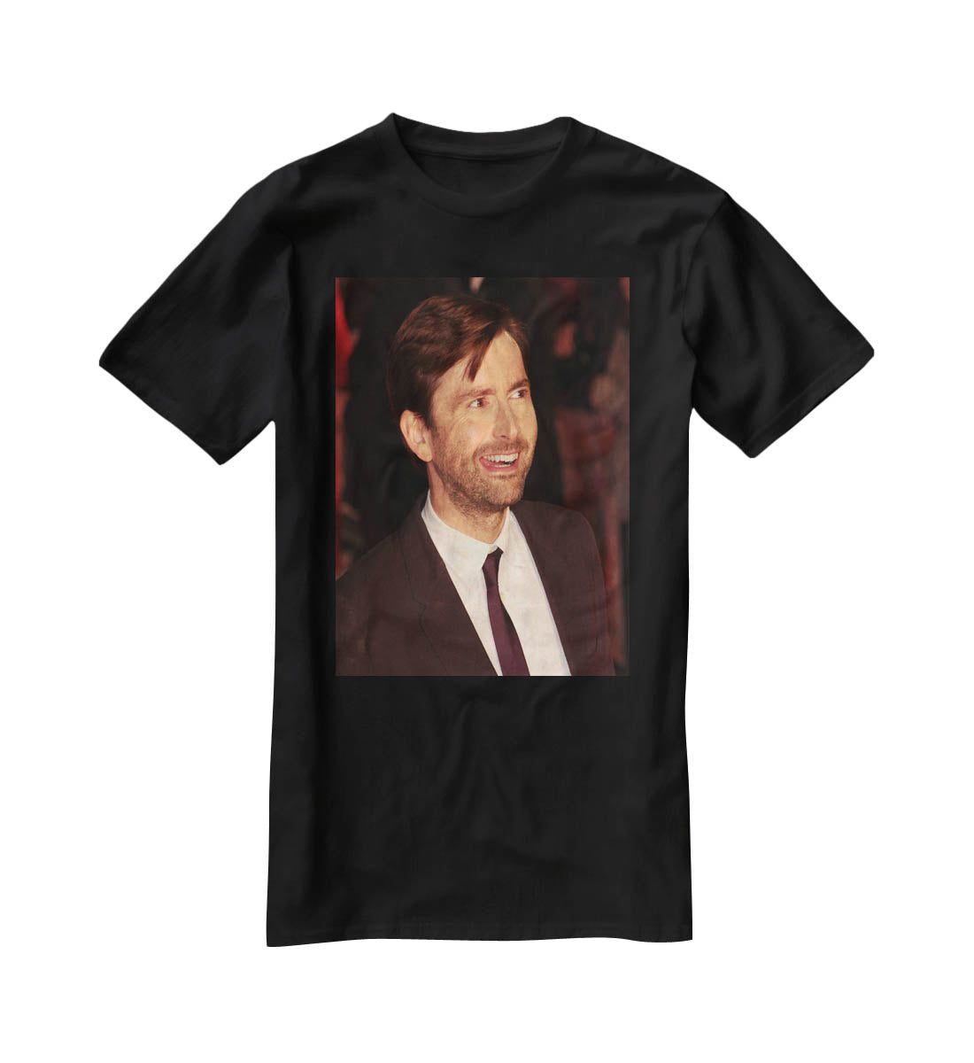 David Tennant T-Shirt - Canvas Art Rocks - 1