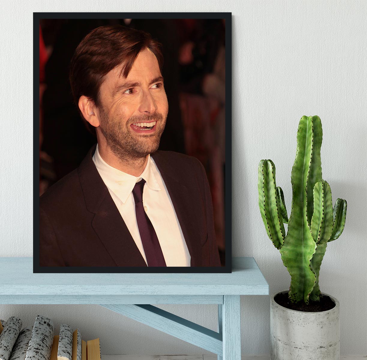 David Tennant Framed Print - Canvas Art Rocks - 2