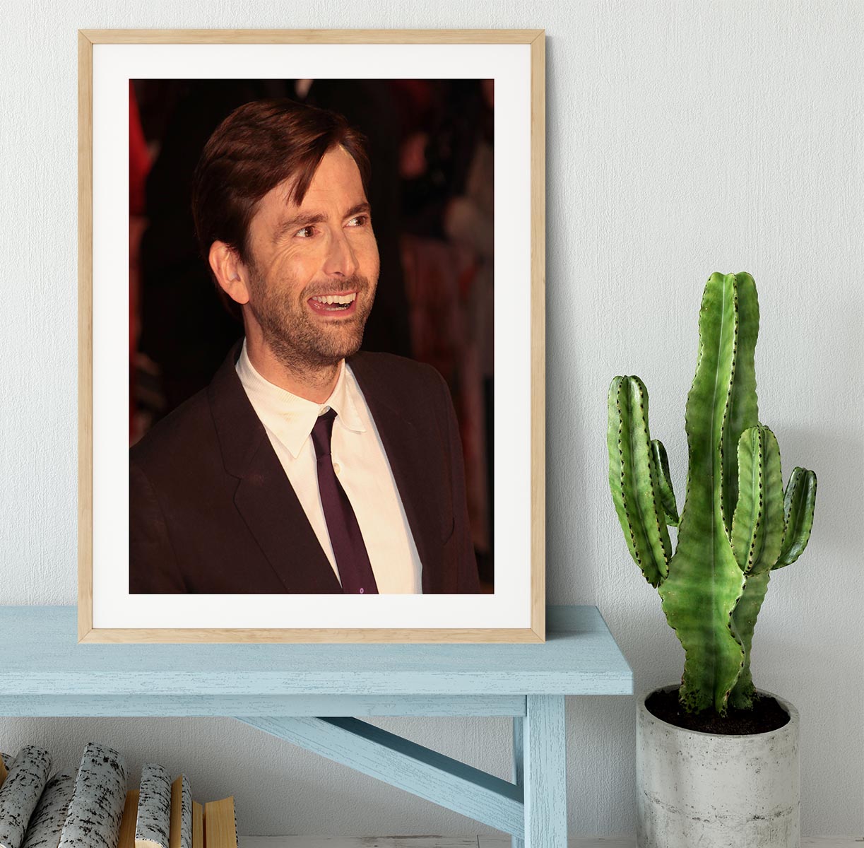 David Tennant Framed Print - Canvas Art Rocks - 3