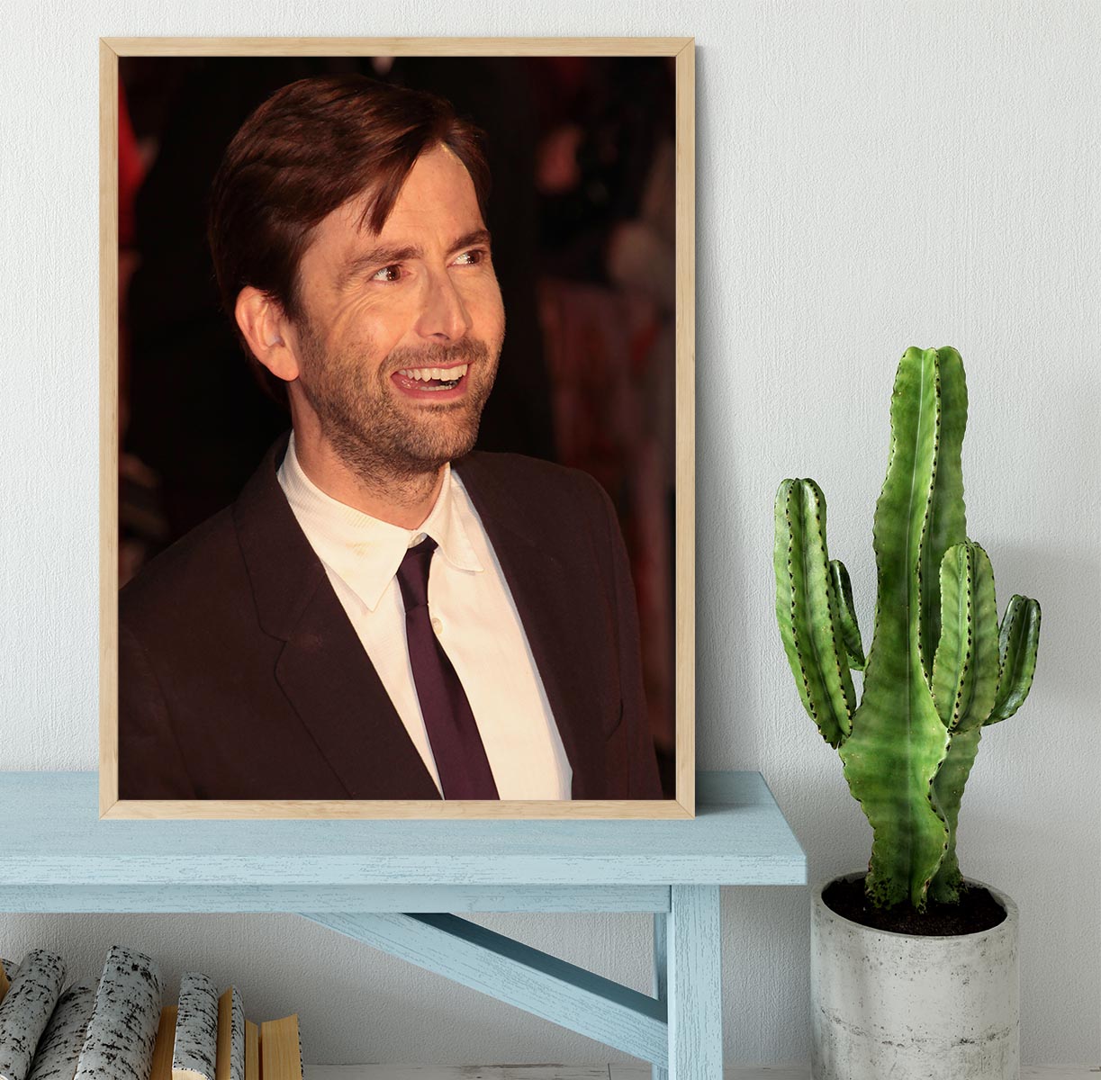 David Tennant Framed Print - Canvas Art Rocks - 4