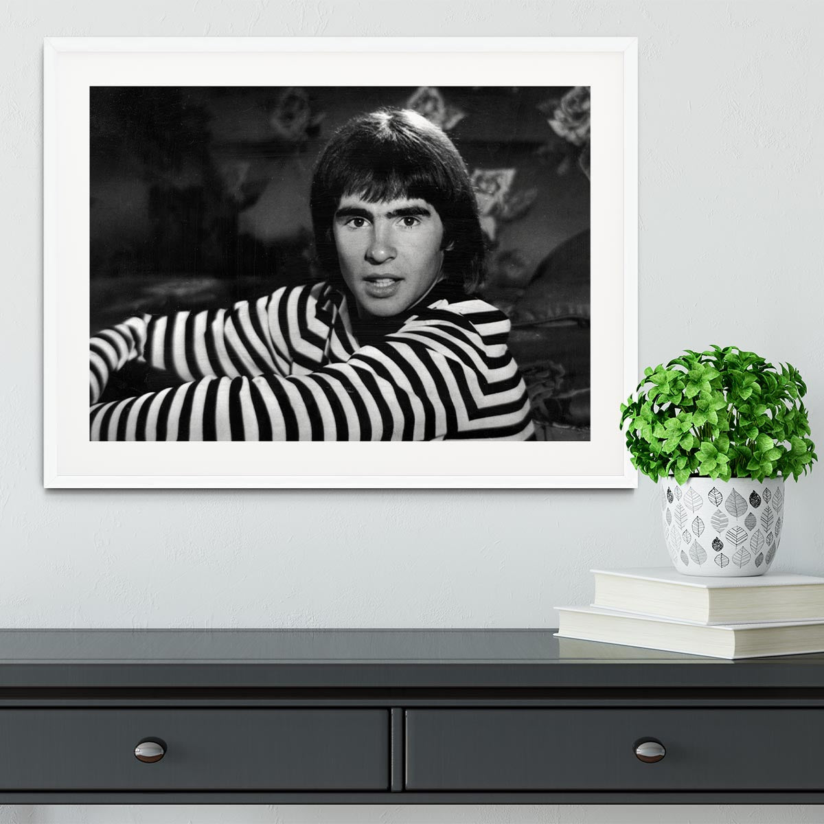 Davy Jones of the Monkees Framed Print - Canvas Art Rocks - 5