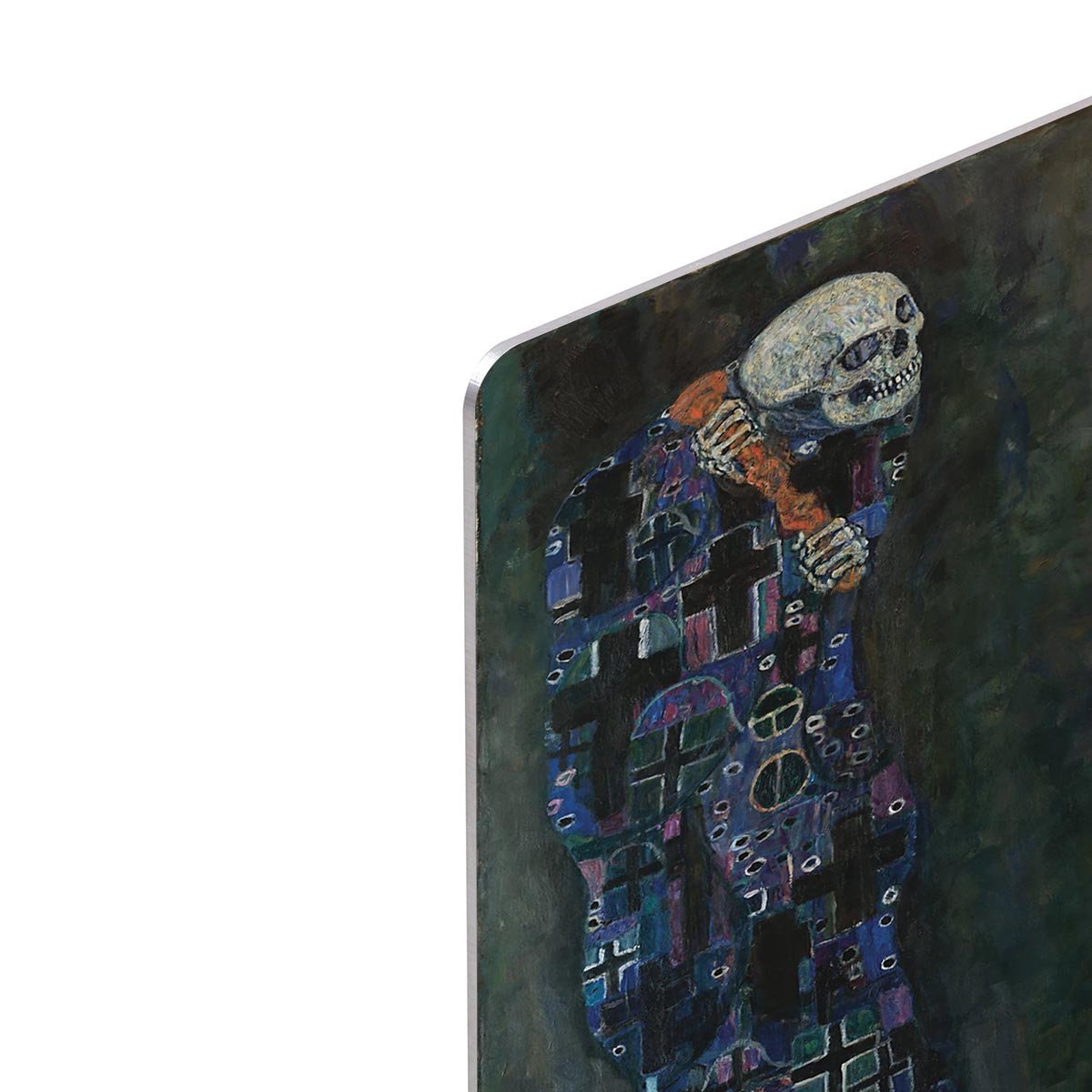 Death and Life by Klimt 2 HD Metal Print