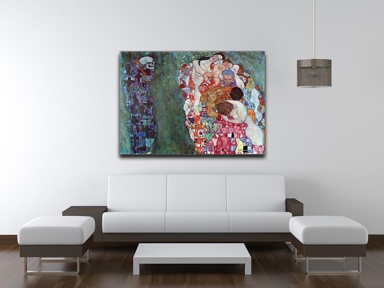 Death and Life by Klimt Canvas Print or Poster - Canvas Art Rocks - 4