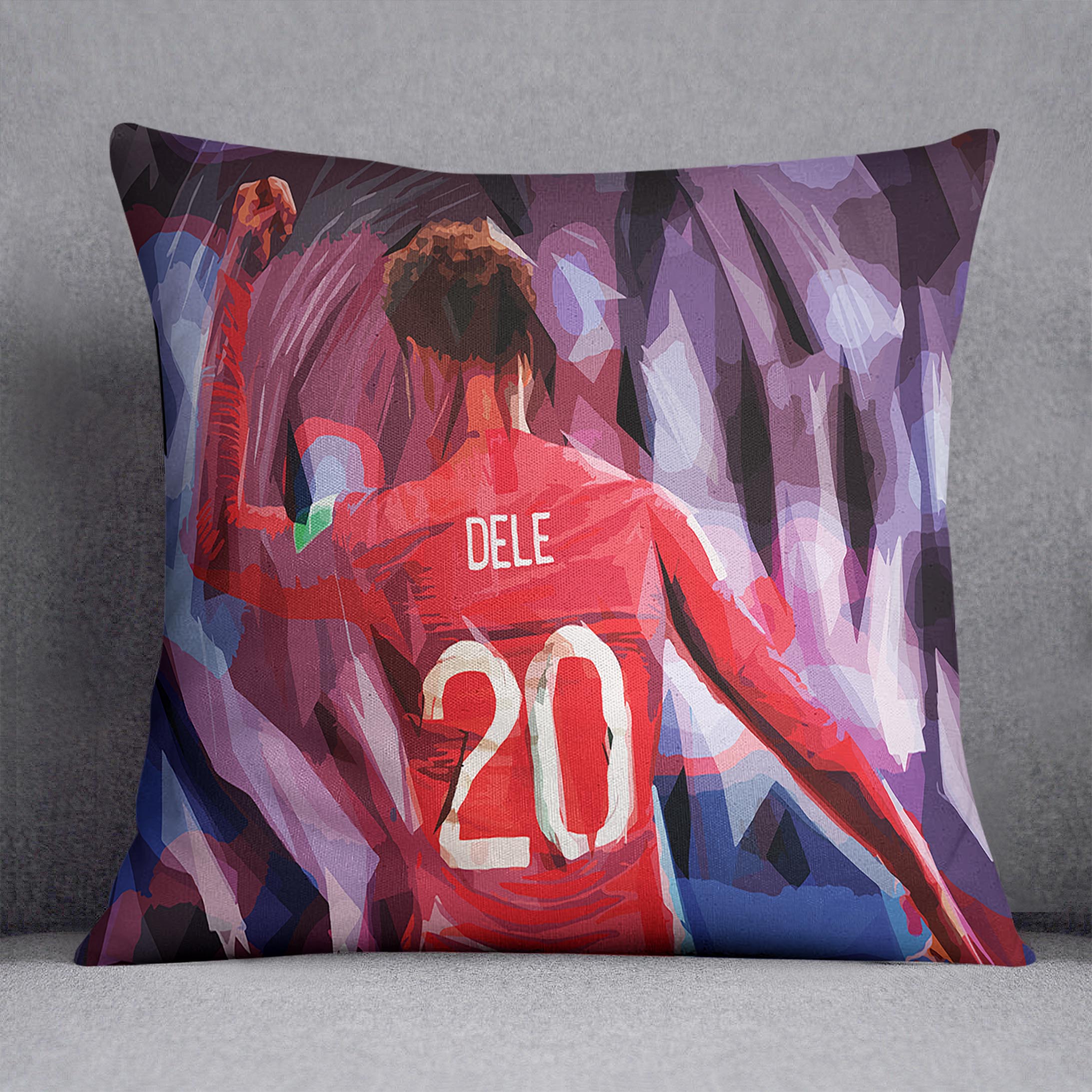 Dele Alli England Celebration Cushion