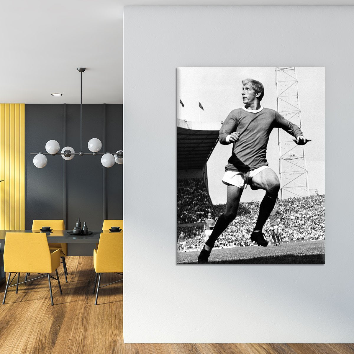 Denis Law 1969 Canvas Print or Poster