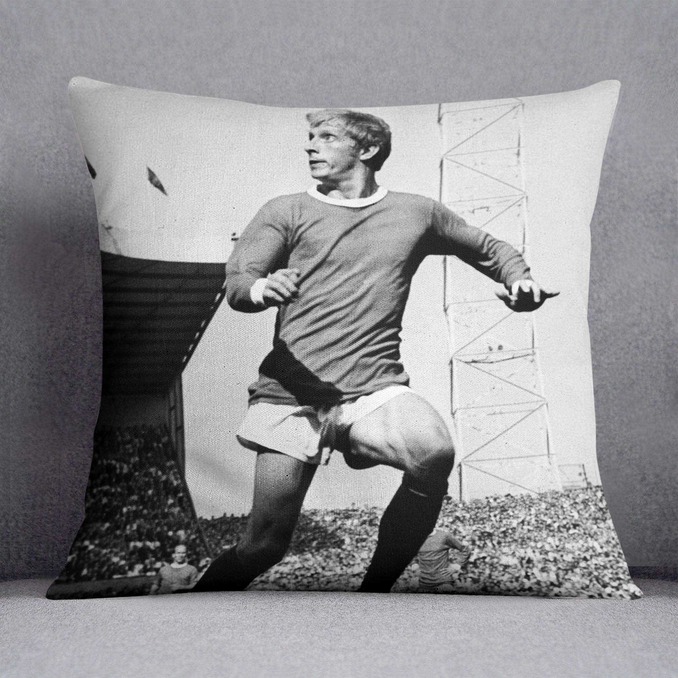 Denis Law 1969 Cushion - Canvas Art Rocks - 1