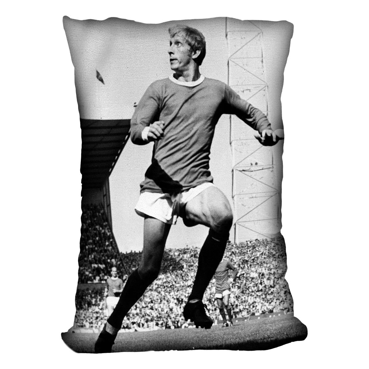 Denis Law 1969 Cushion - Canvas Art Rocks - 4