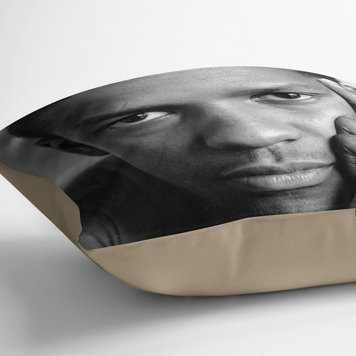 Denzel Washington Cushion - Canvas Art Rocks - 2