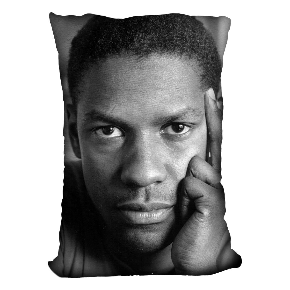 Denzel Washington Cushion - Canvas Art Rocks - 4