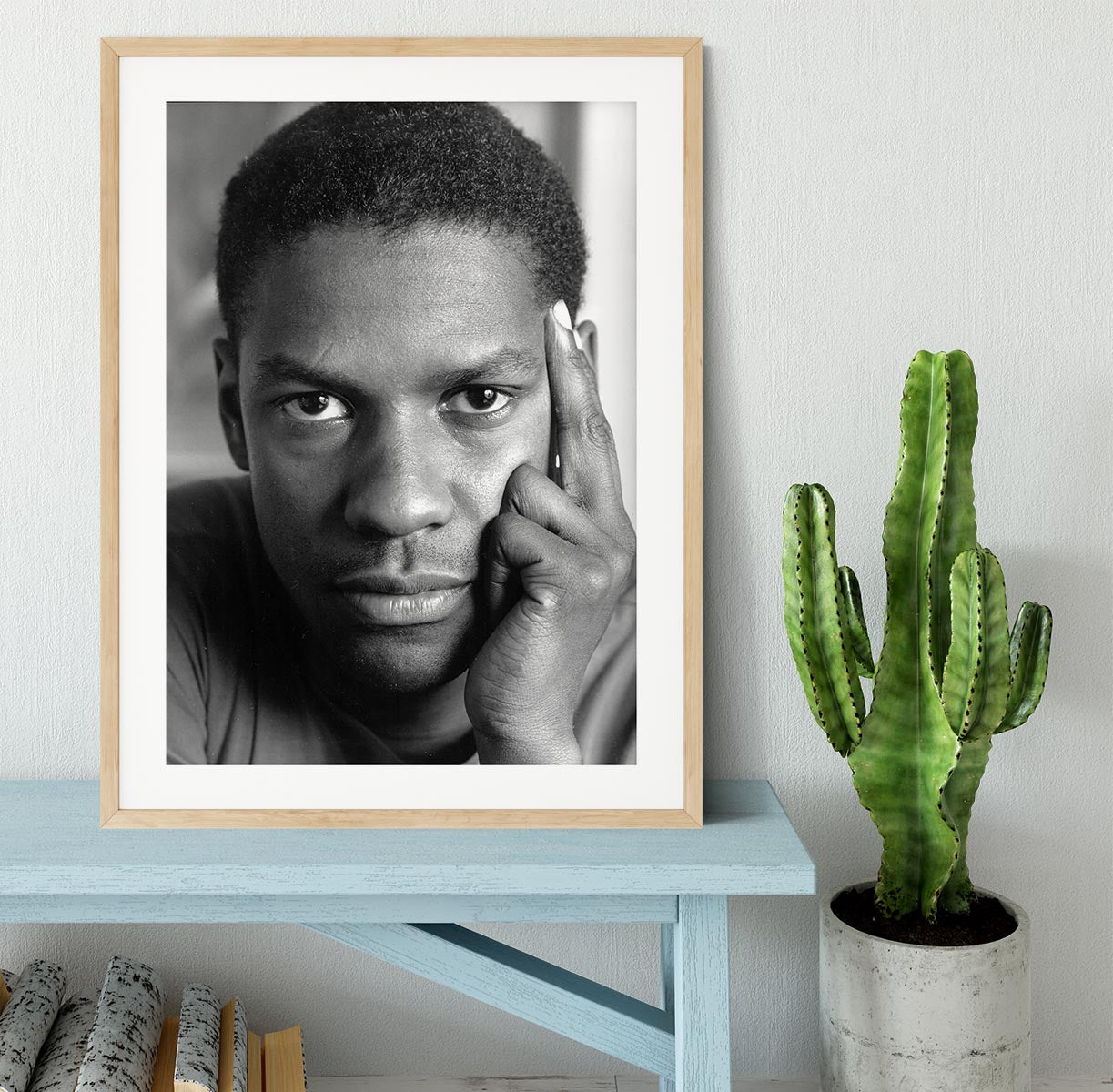 Denzel Washington Framed Print - Canvas Art Rocks - 3