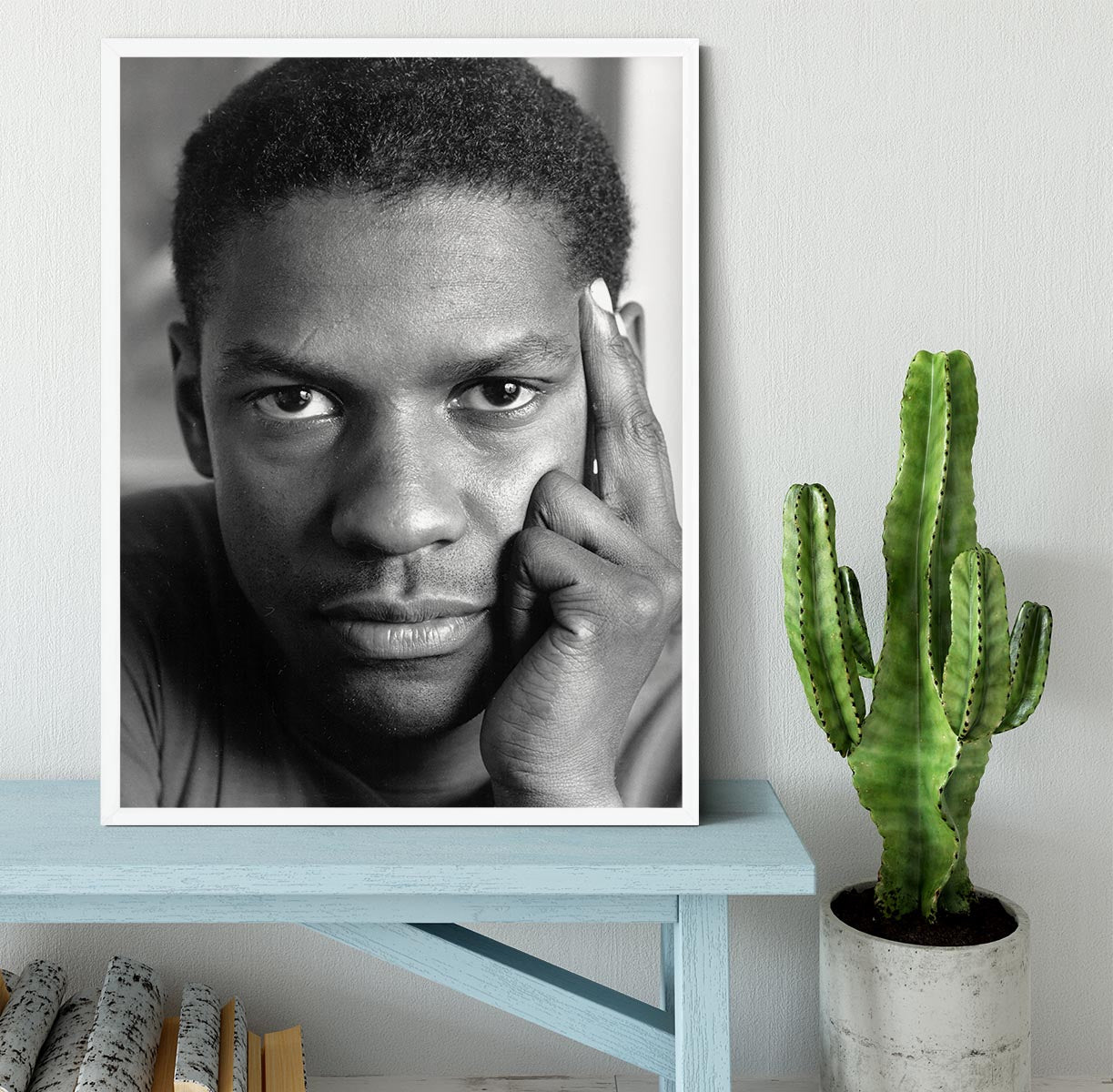 Denzel Washington Framed Print - Canvas Art Rocks -6