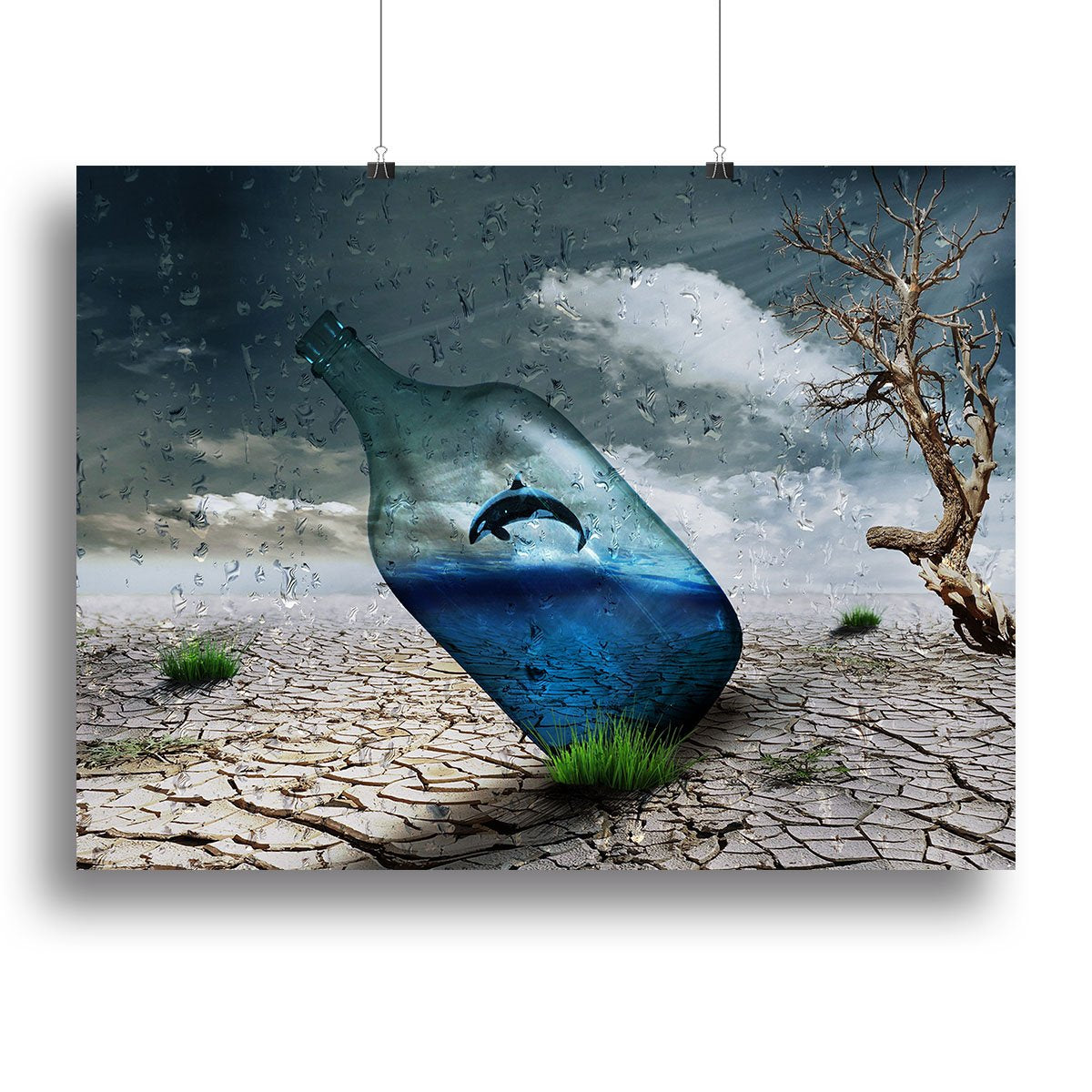 Desert In A Bottle Canvas Print or Poster