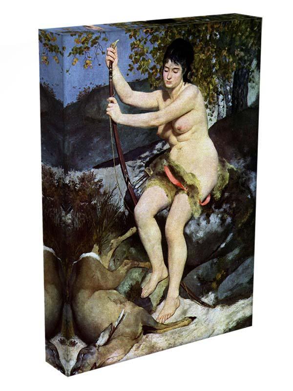 Diana as hunter by Renoir Canvas Print or Poster - Canvas Art Rocks - 3