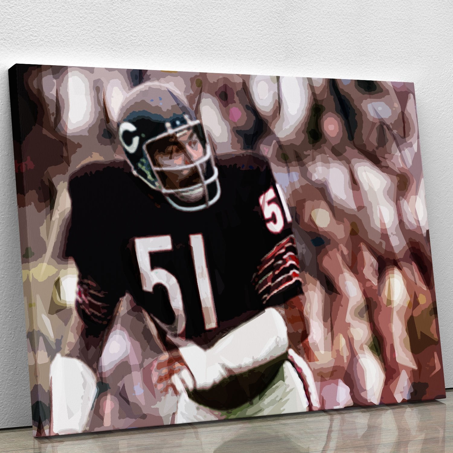 Dick Butkus Chicago Bears Canvas Print or Poster