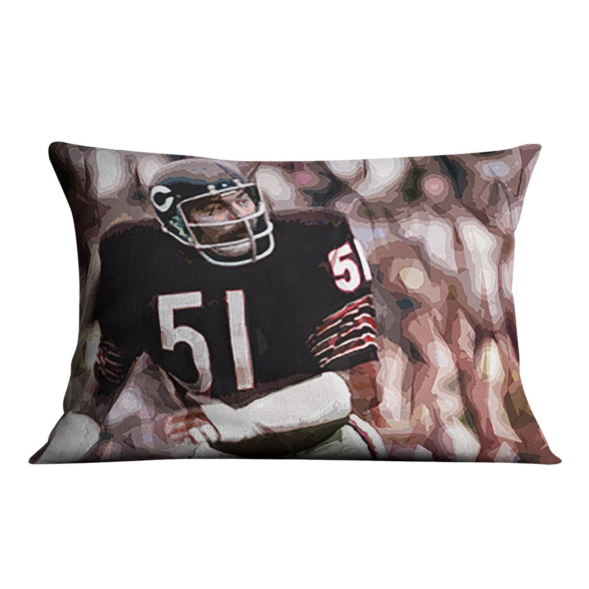 Dick Butkus Chicago Bears Cushion