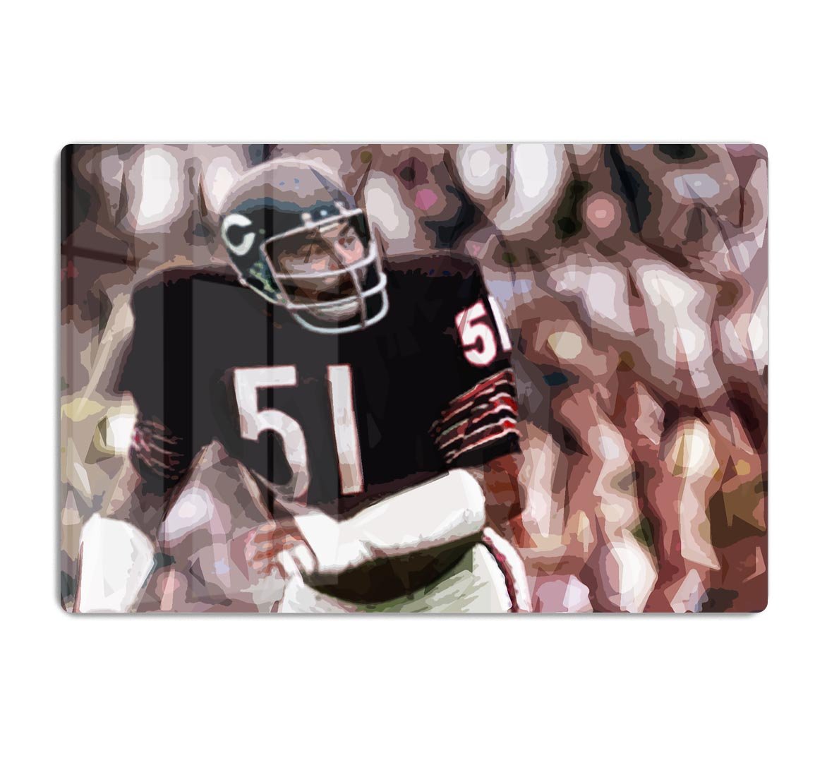 Dick Butkus Chicago Bears HD Metal Print