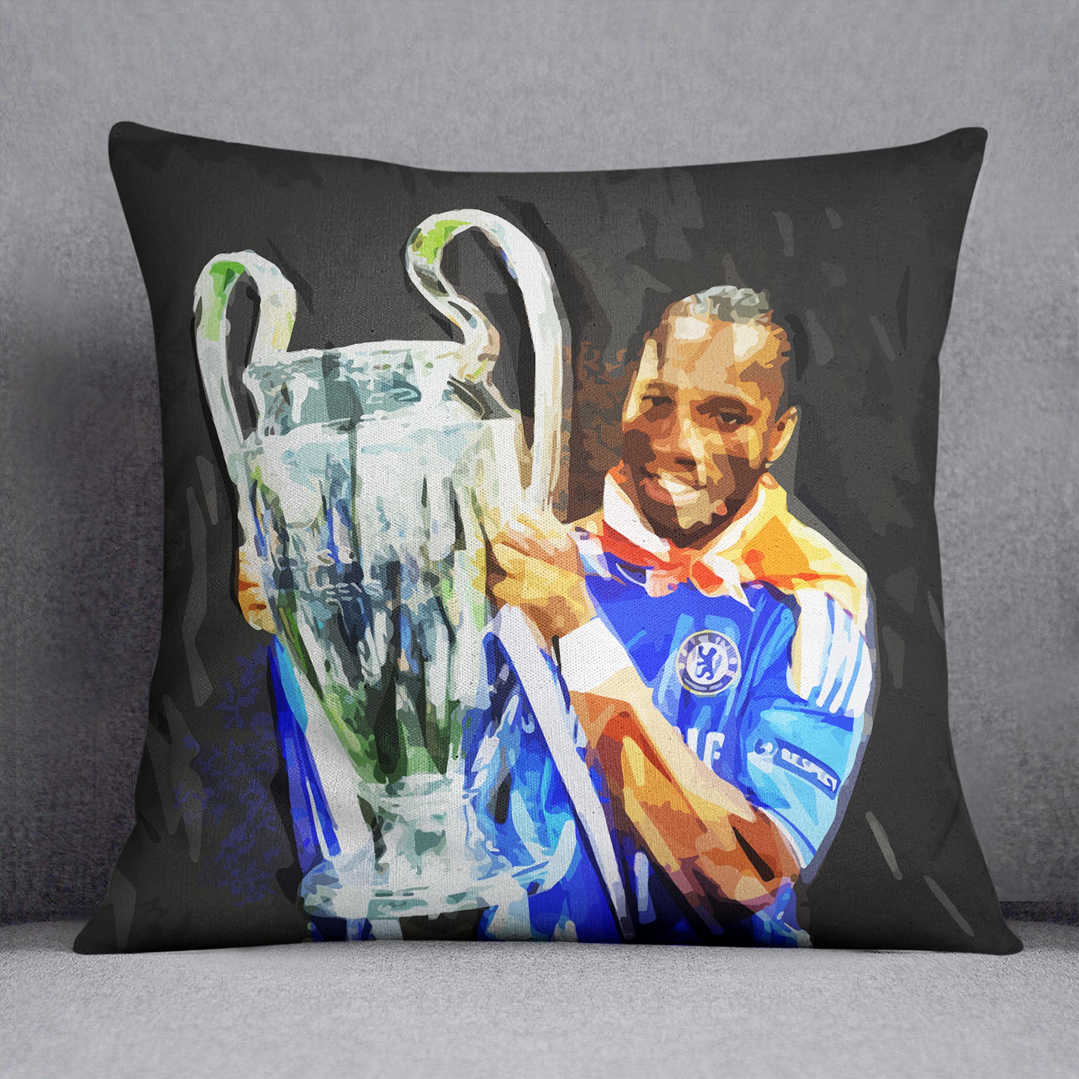 Didier Drogba Champions League Cushion