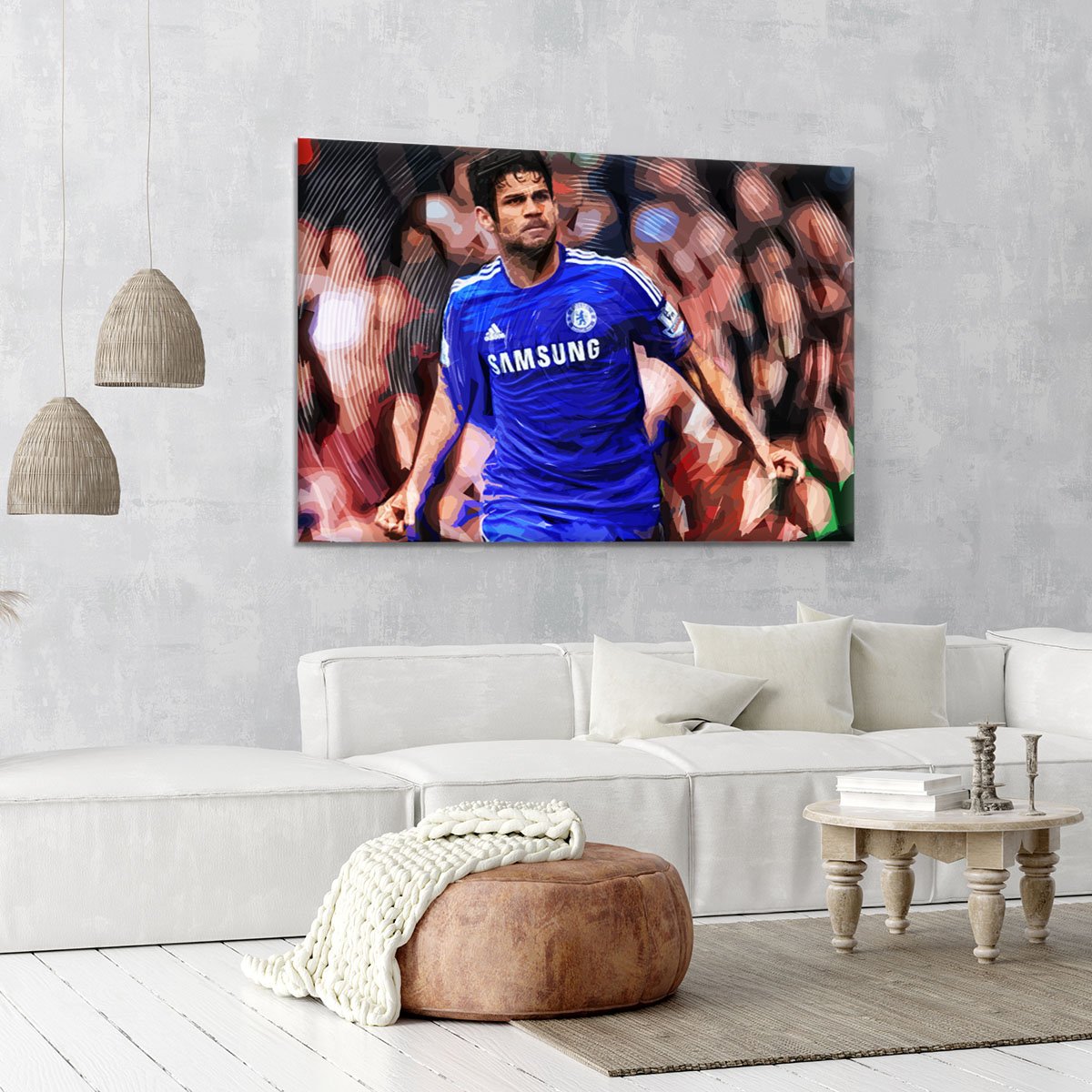 Diego Costa Chelsea Canvas Print or Poster