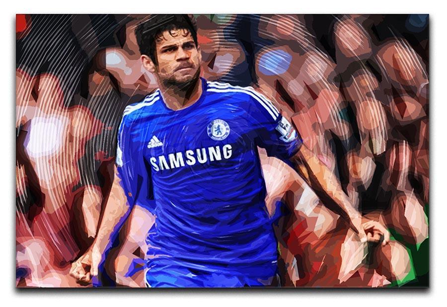 Diego Costa Chelsea Canvas Print or Poster  - Canvas Art Rocks - 1