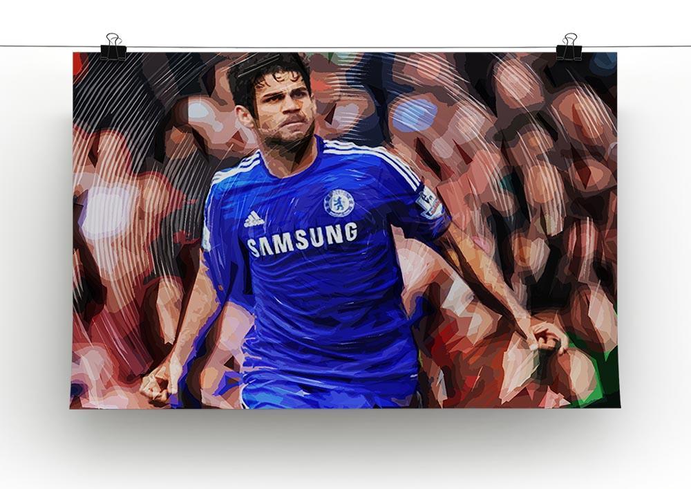 Diego Costa Chelsea Canvas Print or Poster - Canvas Art Rocks - 2