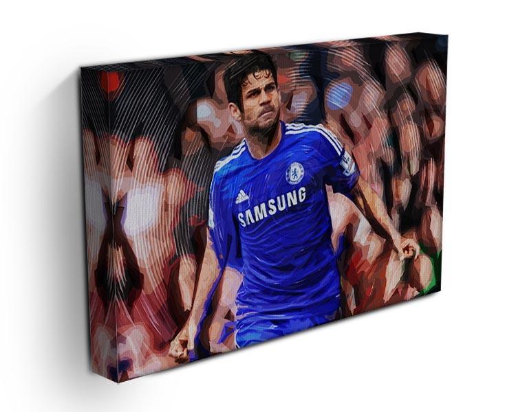 Diego Costa Chelsea Canvas Print or Poster - Canvas Art Rocks - 3