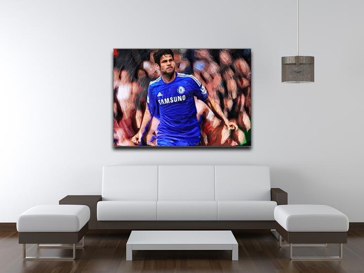 Diego Costa Chelsea Canvas Print or Poster - Canvas Art Rocks - 4