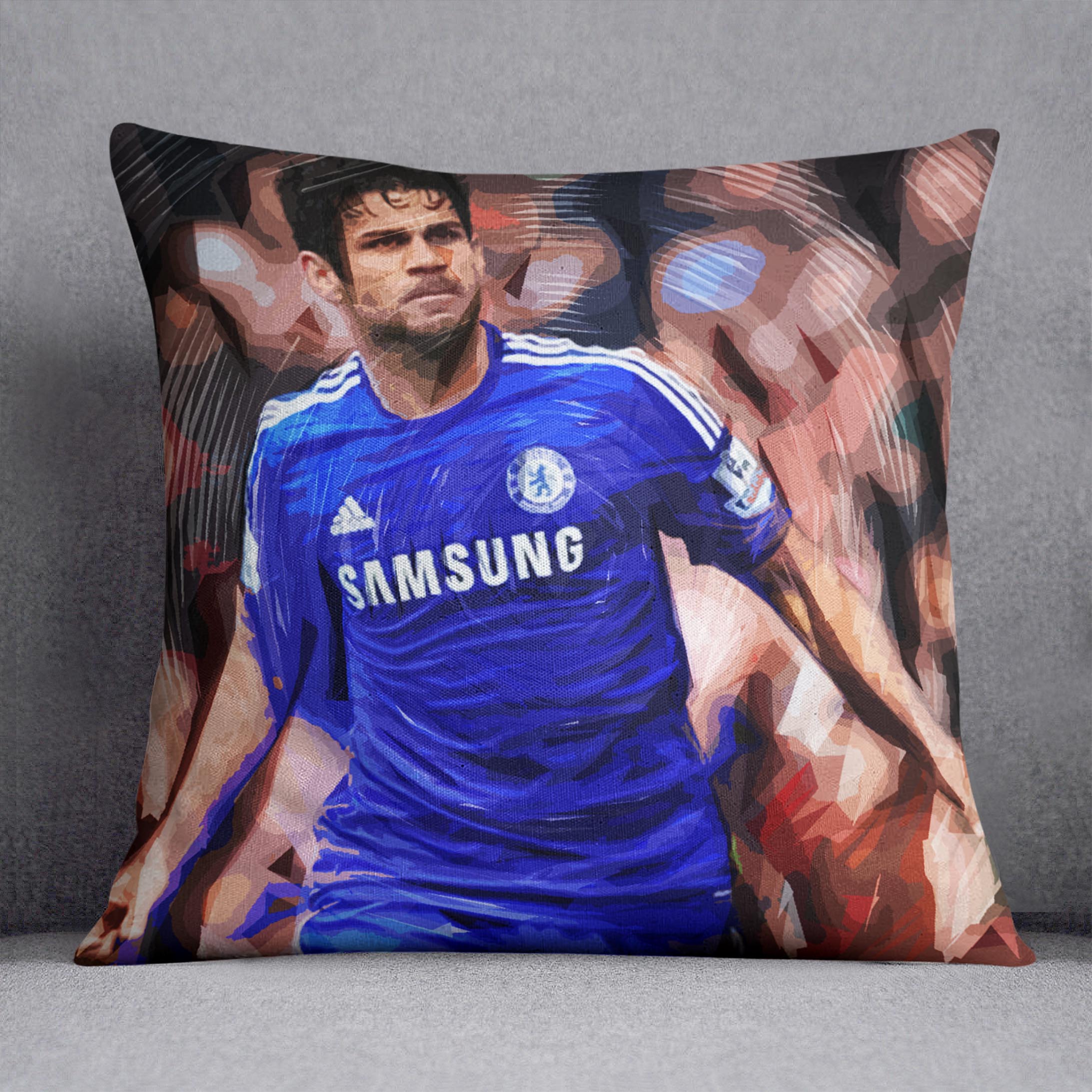 Diego Costa Chelsea Cushion