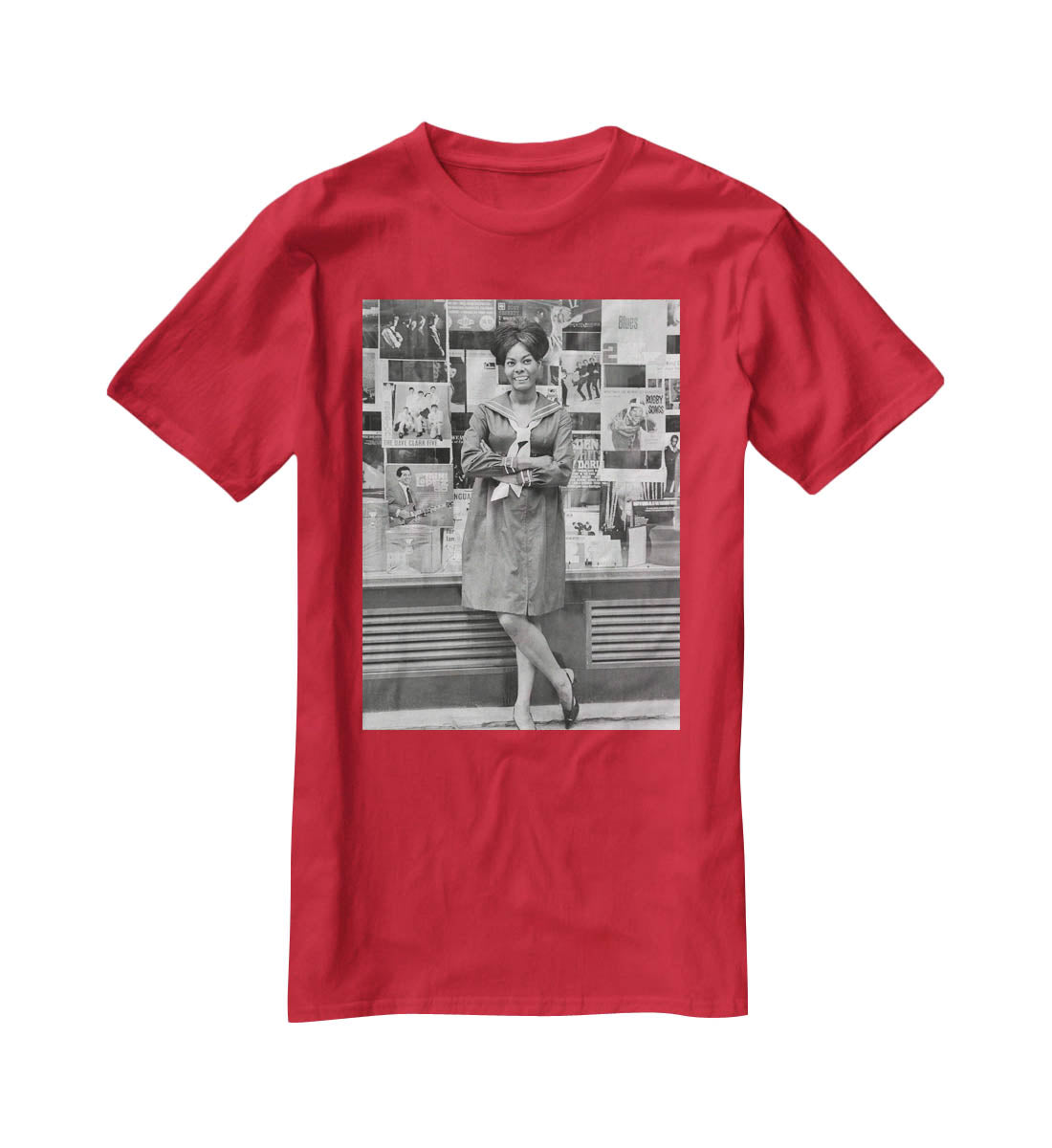 Dionne Warwick shopping T-Shirt - Canvas Art Rocks - 4