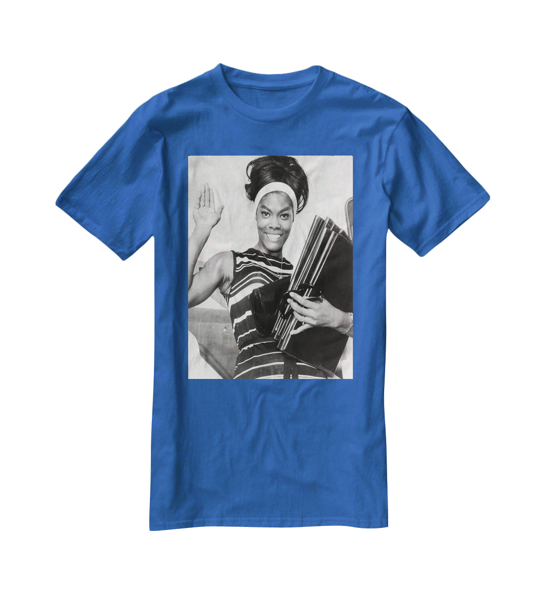 Dionne Warwick waves T-Shirt - Canvas Art Rocks - 2