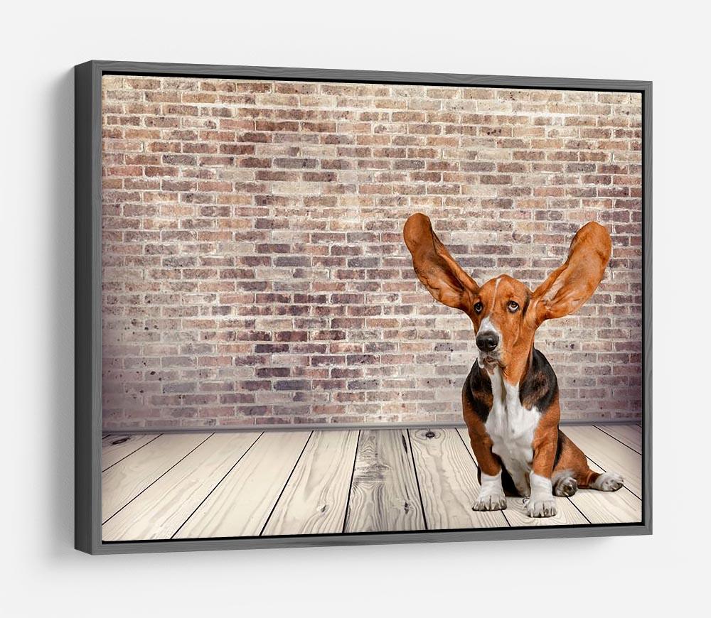 Dog Listening Animal Ear HD Metal Print - Canvas Art Rocks - 9