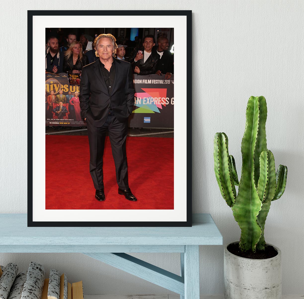 Don Johnson Framed Print - Canvas Art Rocks - 1